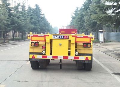 Liangshan Dongyue  CSQ9350TWY Transport semi-trailer of dangerous goods tank frame