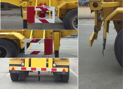 Liangshan Dongyue  CSQ9350TWY Transport semi-trailer of dangerous goods tank frame