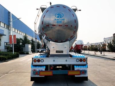 Juntong  JF9404GFLA Aluminum alloy medium density powder material transportation semi-trailer