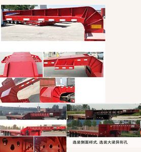 Jiayun  LFY9402TDP Low flatbed semi-trailer