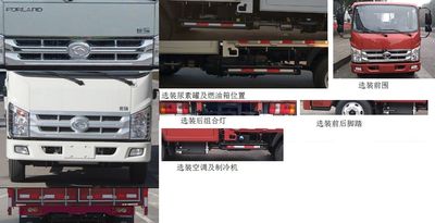 Foton  BJ5046CCYH9 Grate type transport vehicle