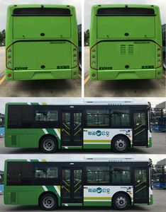 Jinlong  XMQ6802AGBEVM1 Pure electric city buses