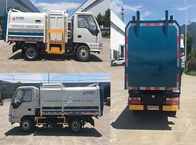 China National Automobile Corporation ZQZ5041ZZZJA5 Hydraulic Lifter Garbage truck 