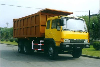 Jiefang Automobile CA3248P1K2T1 Flat head diesel dump truck