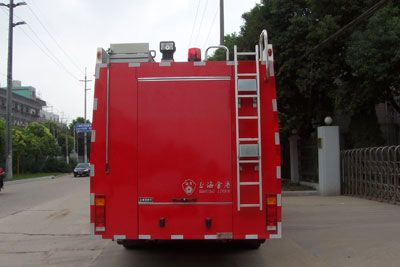 Hai Dun Automobile JDX5280GXFSG120U Water tank fire truck