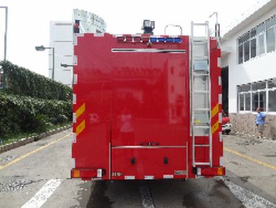 Jinsheng Shield Automobile JDX5280GXFSG120U Water tank fire truck