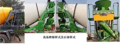 Dongrun  WSH5310GJBD2A Concrete mixing transport vehicle