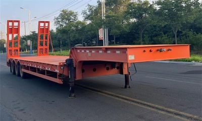 Guanglongshun brand automobiles GLS9400TDP Low flatbed semi-trailer