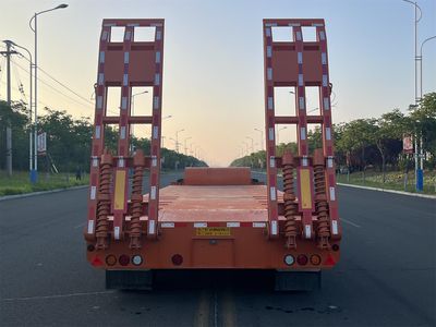 Guanglongshun brand automobiles GLS9400TDP Low flatbed semi-trailer