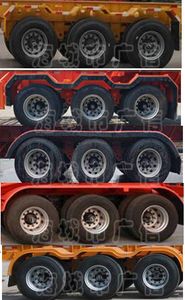 Zhongshun Guangxin brand automobiles HGX9401TWYE40 Transport semi-trailer of dangerous goods tank frame