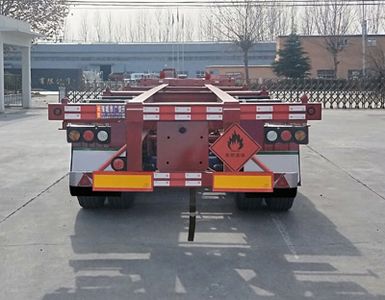 Zhongshun Guangxin brand automobiles HGX9401TWYE40 Transport semi-trailer of dangerous goods tank frame