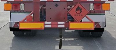 Zhongshun Guangxin brand automobiles HGX9401TWYE40 Transport semi-trailer of dangerous goods tank frame