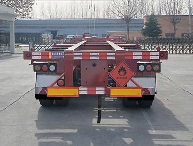 Zhongshun Guangxin brand automobiles HGX9401TWYE40 Transport semi-trailer of dangerous goods tank frame