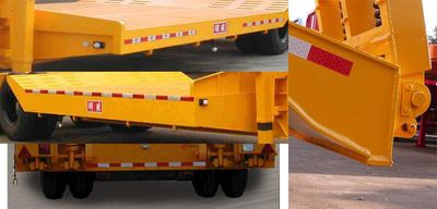 Mingwei  NHG9300TD Low flatbed semi-trailer