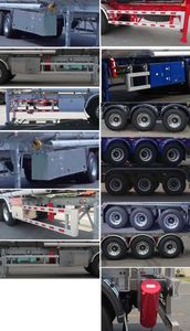 Tonghua  THT9403GYYA Oil transport semi-trailer