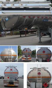 Tonghua  THT9403GYYA Oil transport semi-trailer