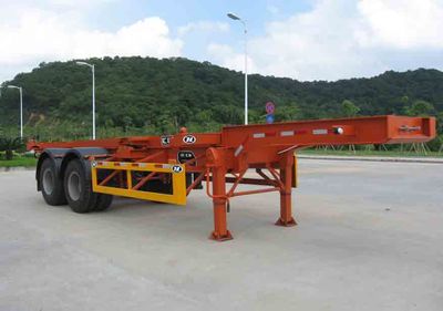 Huilian Automobile HLC9290ZJZ Self dumping container transport semi-trailer