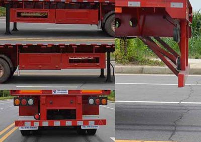 Xingye licensed automobile XZX9400TPB Flat transport semi-trailer