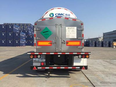 CIMC NTV9401GDYE Low temperature liquid transport semi-trailer