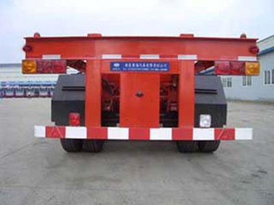 Huanghai  DD9380TJZG Container transport semi-trailer