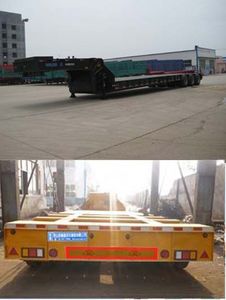 Yangjia  LHL9402TDPA Low flatbed semi-trailer