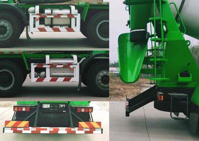 Huashengyuan brand automobiles JZR5319GJBSX301 Concrete mixing transport vehicle