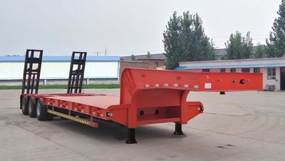 Xu Jun  SJA9371TDPXZ Low flatbed semi-trailer