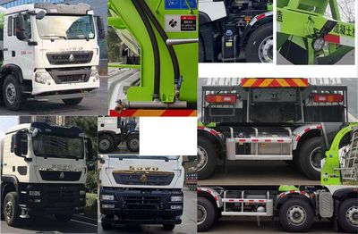 Zhonglian Automobile ZLJ5312GJBHT5F Concrete mixing transport vehicle