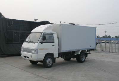 Beijing brand automobiles BJ2310X3 Box type low-speed truck