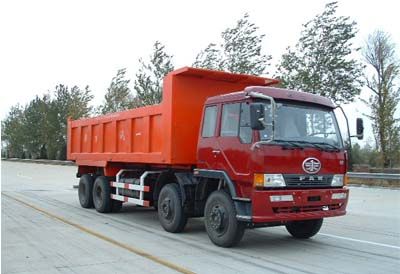 Jiefang AutomobileCA3310P4K2T4Flat head diesel dump truck