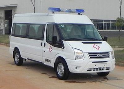 Jiangling Quanshun brand automobiles JX5049XJHMK ambulance