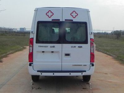 Jiangling Quanshun brand automobiles JX5049XJHMK ambulance