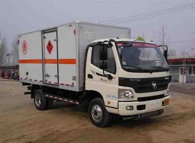 Foton  BJ5049XRQA3 Flammable gas box transport vehicle