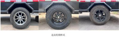 Zhongji Huashuo brand automobiles XHS9011 centre axle trailer 