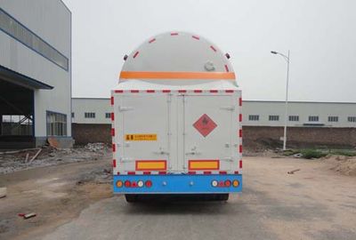 Changhua  HCH9402GDYB Low temperature liquid transport semi-trailer