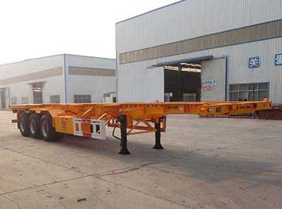 Zhengkang Hongtai brand automobiles HHT9400TWY Transport semi-trailer of dangerous goods tank frame