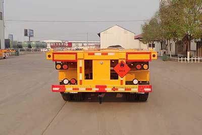 Zhengkang Hongtai brand automobiles HHT9400TWY Transport semi-trailer of dangerous goods tank frame