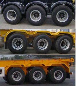 Zhengkang Hongtai brand automobiles HHT9400TWY Transport semi-trailer of dangerous goods tank frame