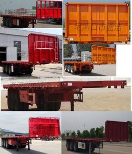 Luxiang  THC9401TPB Flat transport semi-trailer