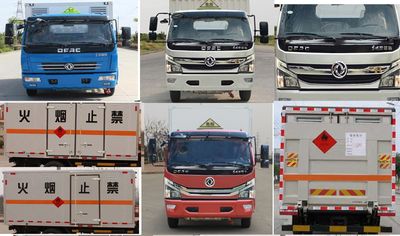 Dongfeng  EQ5140XRQL8BDFACWXP Flammable gas box transport vehicle