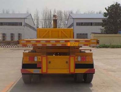 Zhongji Huashuo brand automobiles XHS9401ZZXP Flat dump semi-trailer