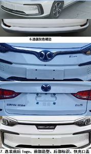 Beijing brand automobiles BJ7000C5DEKBEV Battery swappable pure electric sedan