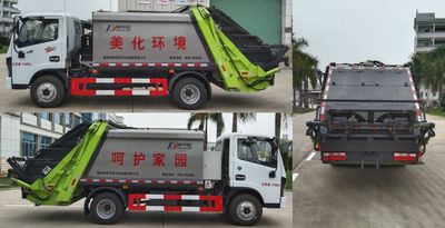 Kehui brand automobiles FKH5070ZYSEQ6 Compressed garbage truck