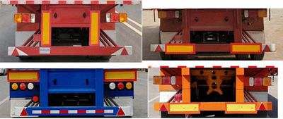 Zhongqi Aerospace Brand Automobile HTM9400CCY Gantry transport semi-trailer