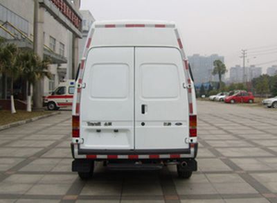 Jiangling Quanshun brand automobiles JX5049XXYDLH Box transport vehicle