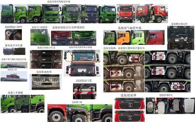 Shaanxi Automobile SX5319ZLJHD276 garbage dump truck 