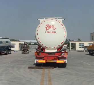 Linzhou  YDZ9405GXH Lower ash semi-trailer