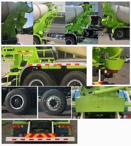 Reza BJ5319GJBEV1C Electric exchange type pure electric concrete mixing and transportation vehicle