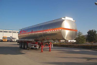 Special transport  DTA9401GYYB Aluminum alloy oil transport semi-trailer