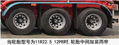 Shenjun Kyushu  GRT9400GFLA Medium density powder material transportation semi-trailer